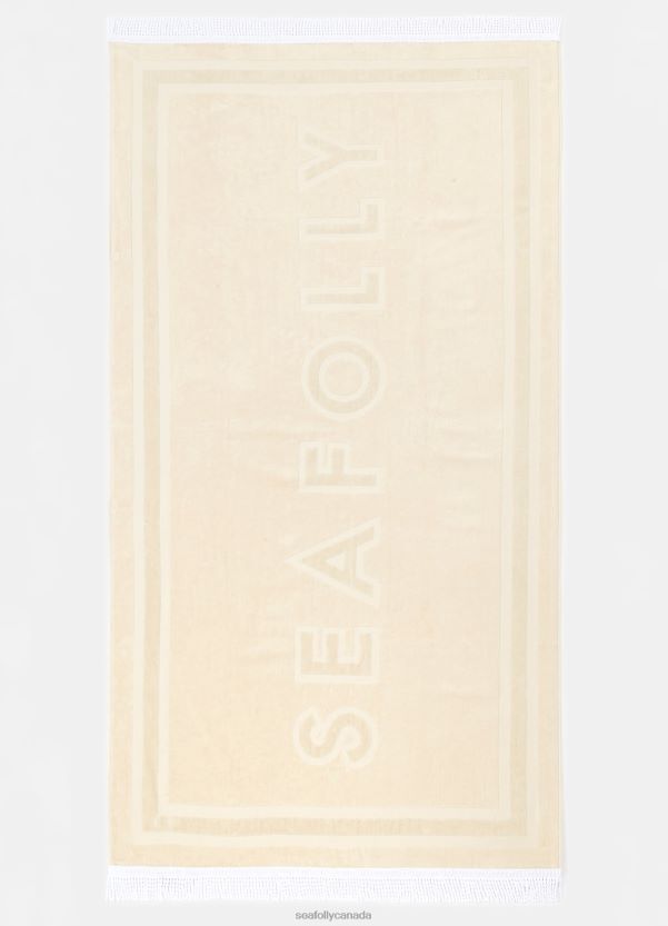 Seafolly Women Summer Solstice Towel ZZ6BL775 Accessories Sand