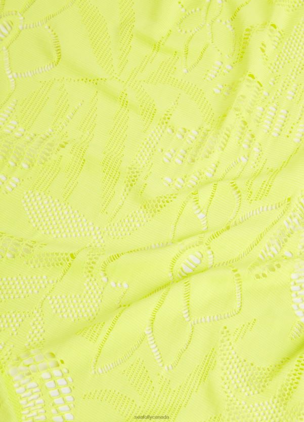 Seafolly Women Amnesia Kaftan ZZ6BL714 Clothes Celery