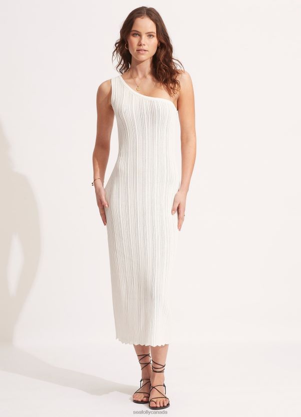 Seafolly Women Crochet Knit Dress ZZ6BL661 Clothes White