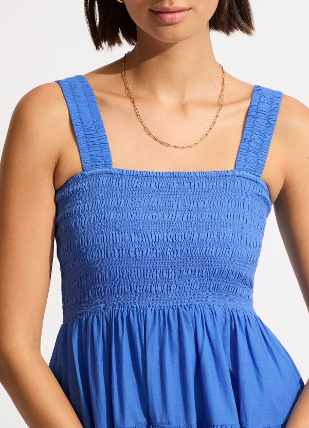 Seafolly Women Faithful Mini Dress ZZ6BL669 Clothes Azure