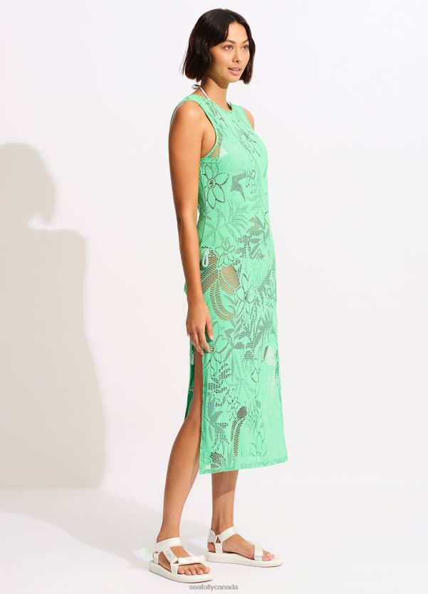 Seafolly Women Islands Cover Up ZZ6BL668 Clothes Mint