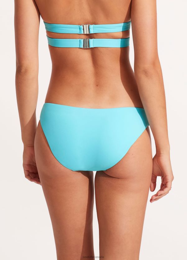 Seafolly Women Collective Hipster Pant ZZ6BL233 Swimwear Aquamarine