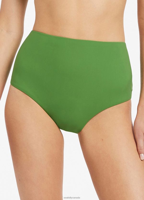 Seafolly Women Jetset Full Coverage Pant ZZ6BL470 Swimwear Palm