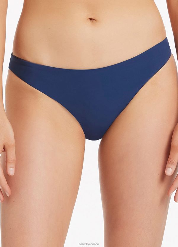Seafolly Women Jetset Hipster Pant ZZ6BL475 Swimwear Pacific Blue