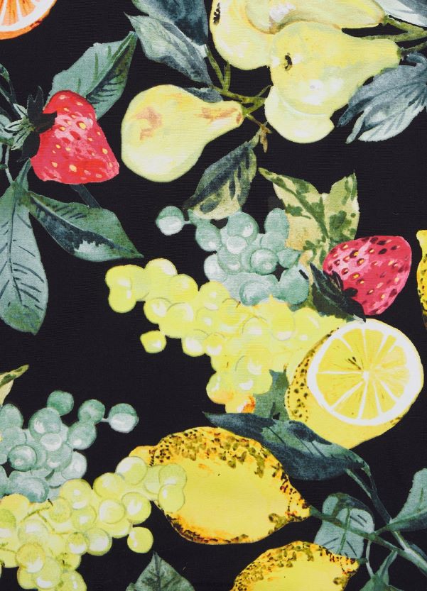 Seafolly Women Lemoncello Drawstringtie Side Rio Pant ZZ6BL631 Swimwear Black