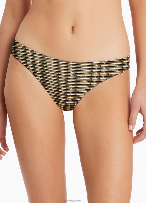 Seafolly Women Ravello Hipster Pant ZZ6BL578 Swimwear Olive