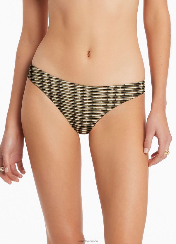 Seafolly Women Ravello Hipster Pant ZZ6BL578 Swimwear Olive