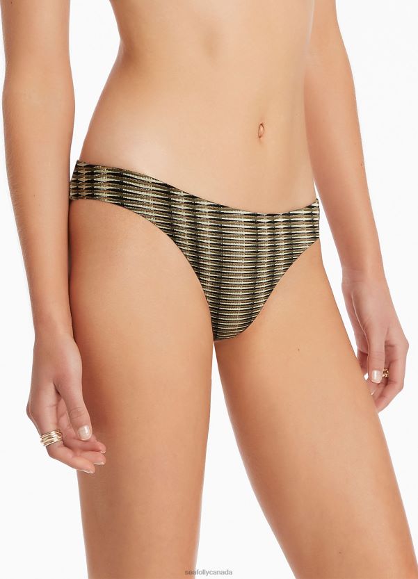 Seafolly Women Ravello Hipster Pant ZZ6BL578 Swimwear Olive