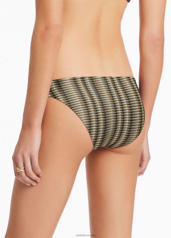 Seafolly Women Ravello Hipster Pant ZZ6BL578 Swimwear Olive