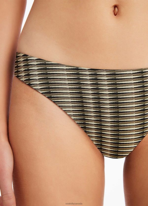 Seafolly Women Ravello Hipster Pant ZZ6BL578 Swimwear Olive