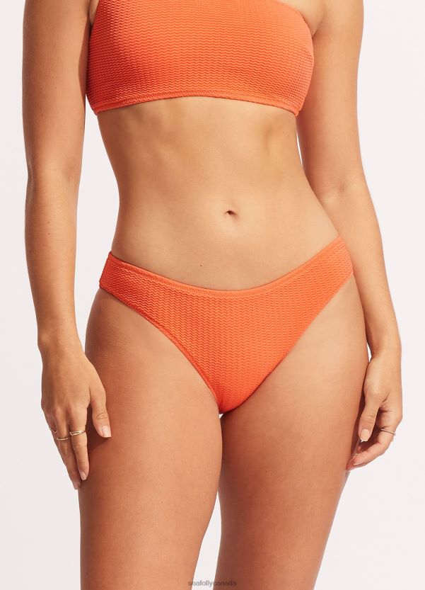 Seafolly Women Sea Dive Hipster Pant ZZ6BL439 Swimwear Mandarin