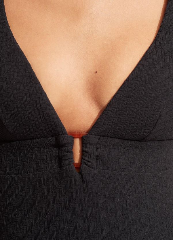 Seafolly Women Willow One Piece ZZ6BL53 Swimwear Black