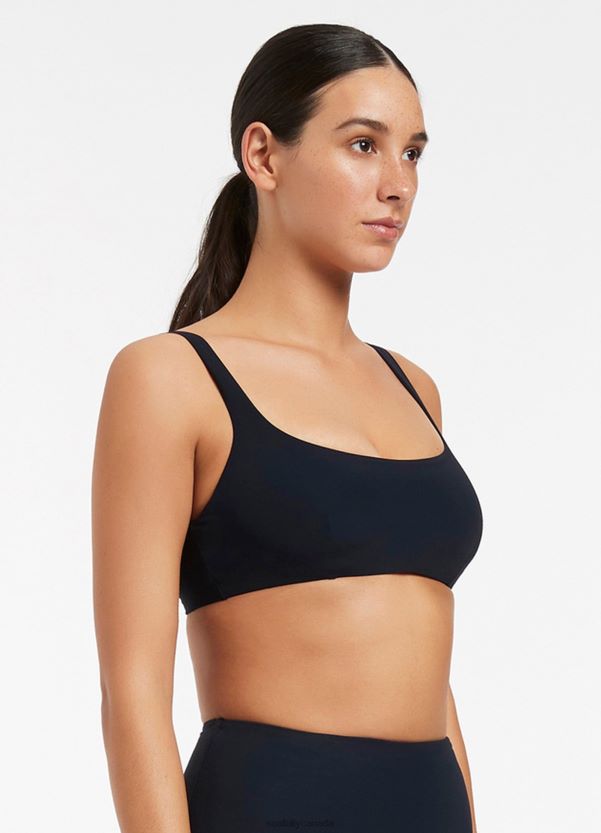 Seafolly Women Jetset C_D Underwire Top ZZ6BL615 Swimwear Deep Navy